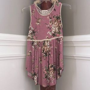 Reborn J Tunic length tank EUC!